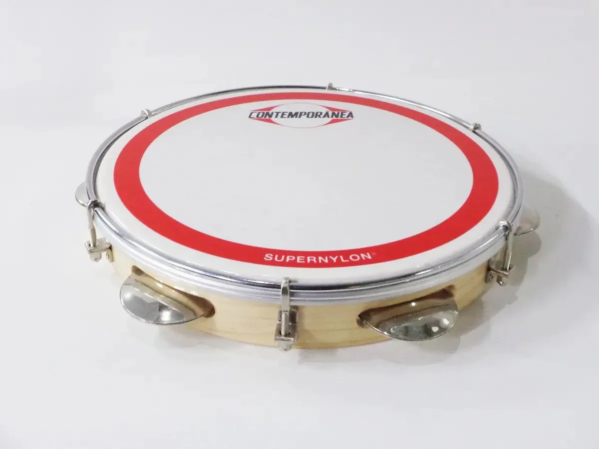 Pandeiro Contemporânea 10 Pol. Super Nylon 20ctssn