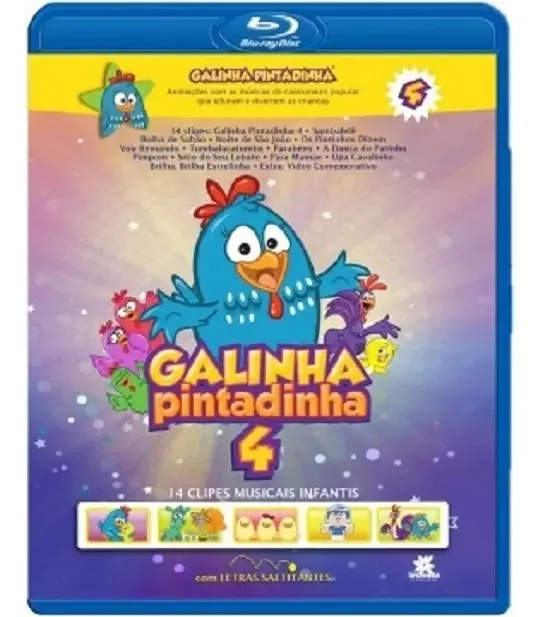 Galinha Pintadinha 4 Bluray Cor Outro