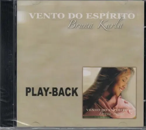 CD Bruna Karla Vento do Espírito Música Gospel Físico