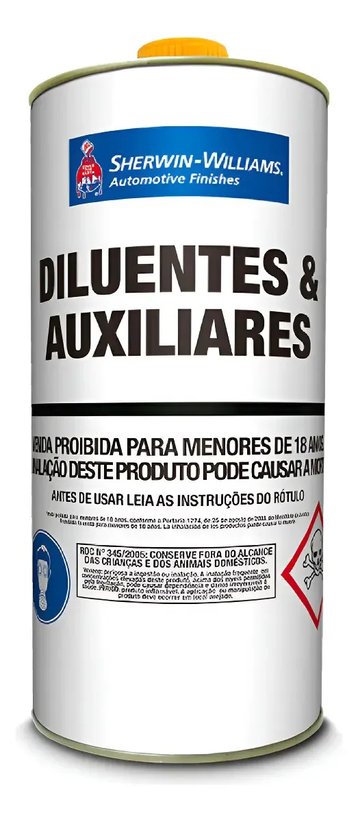 Thinner Pol/pu/2k P/ Alta Temperatura 490 900ml