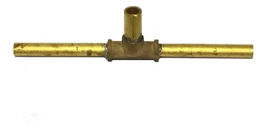 Te Tee 90 Metal P/ Misturadores Antigos Docol Sem Porcas Cor Amarelo
