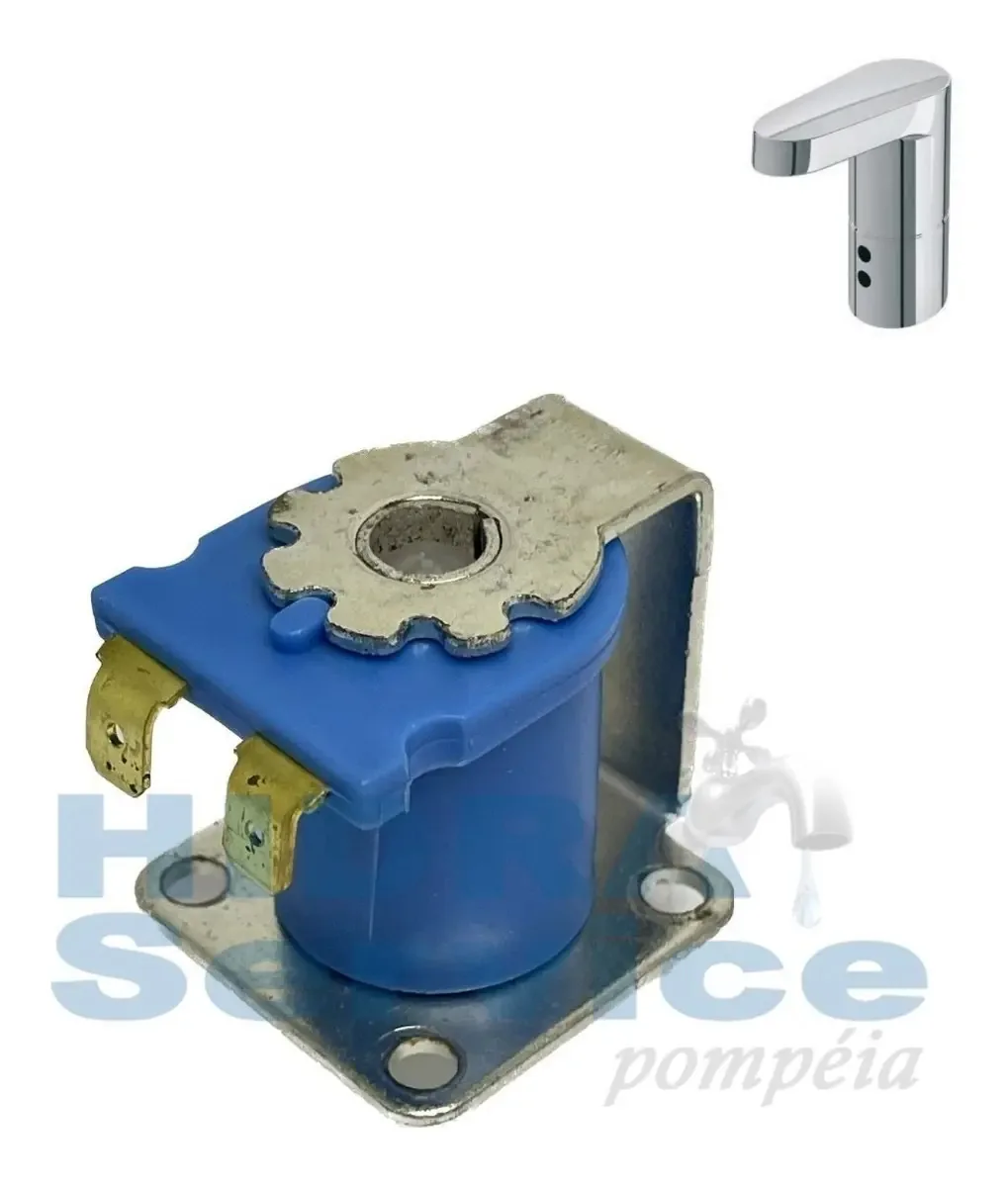 Torneira Elétrica Sensor Docol Solenoide 12V para Bancada