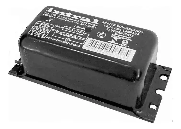 Reator Convencional P/ Lâmp Compacta 18wx 01242 Intral