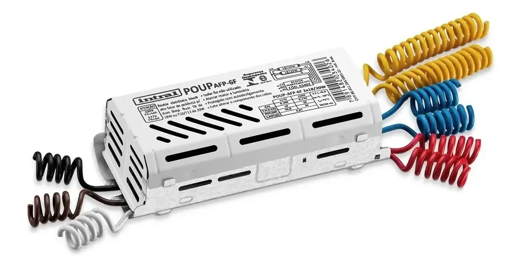 Reator Eletrônico Intral 02456 Protegido Auto Desligamento