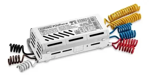 Reator Eletrônico Intral POUP AFP 6F 40W para Lâmpadas Fluorescentes