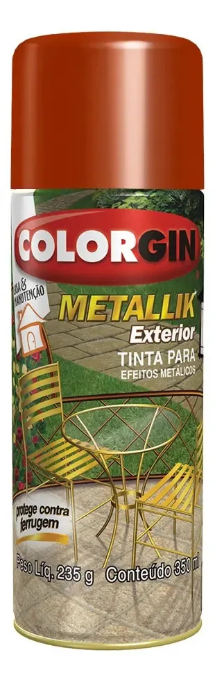 Colorgin Metallik Exterior Cobre Metálico