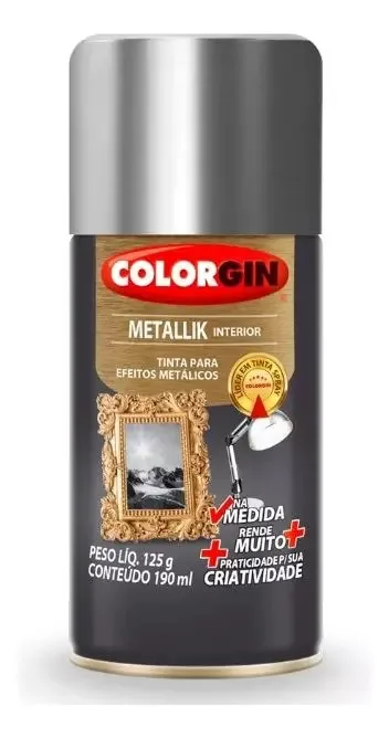 Metallik Interior Cromado 190ml