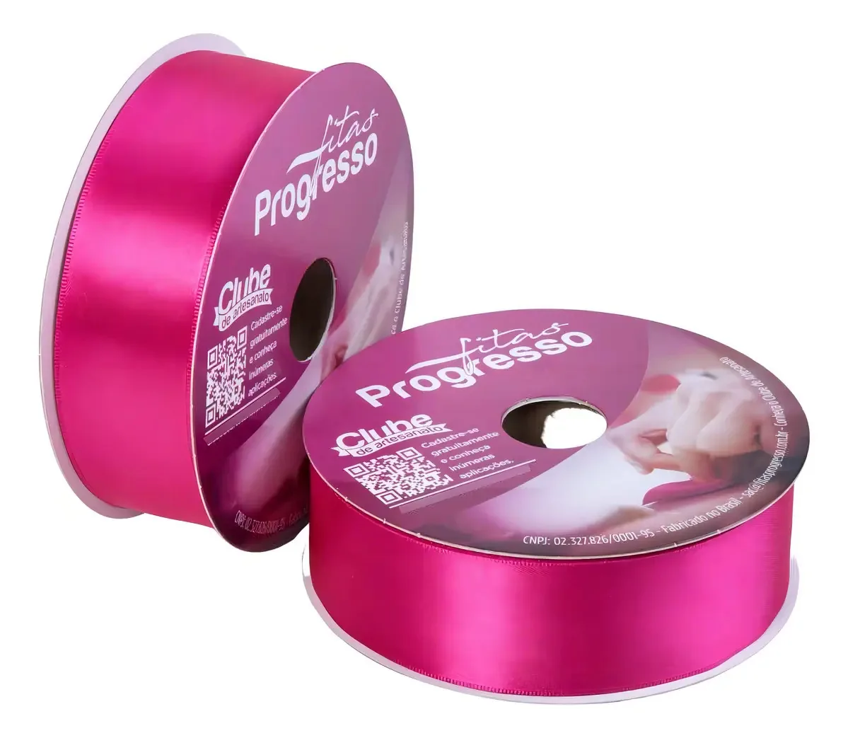 Fita De Cetim 38mm 50m Pink 303
