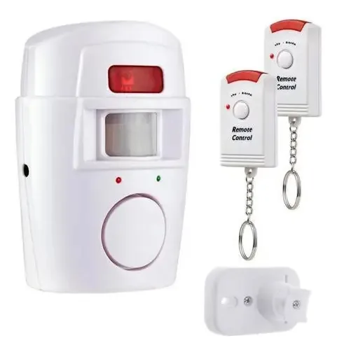 Alarme Residencial Sensor De Presença + Alarmes Porta Janela