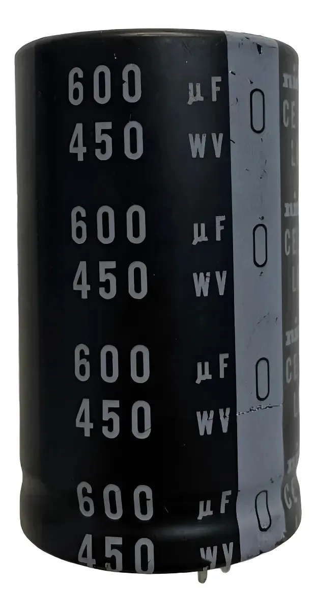 Capacitor Eletrolítico 600uf 450v 35x60mm