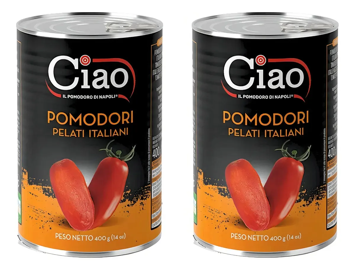 Kit 2 Molhos De Tomate Pelati Ciao Pizza Napoletana 400g