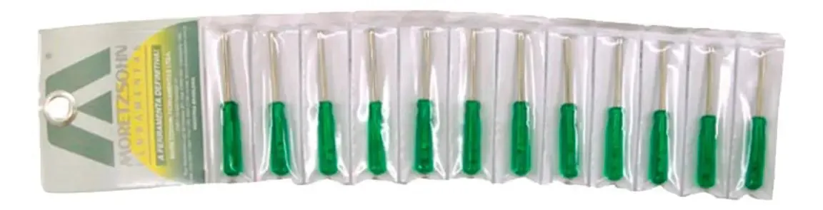Chave Fenda Moretzsohn Master T Mini . / Kit C/ 6 Pc