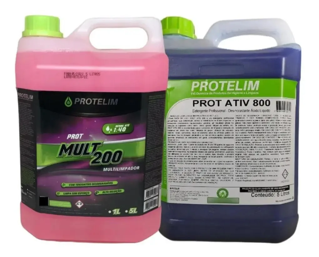 Kit Limpeza Pesada Mult200 + Ativ800