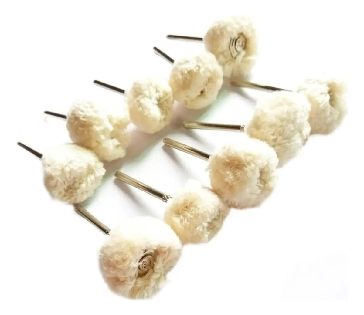 Kit Com 10 Rodas De La Para Polimento Micro Retifica Dremel
