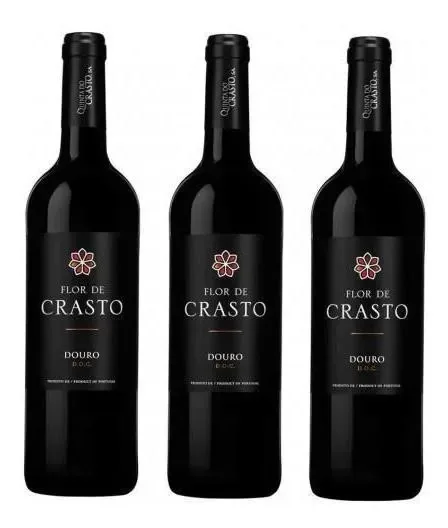 Kit 3 Vinhos Flor De Crasto Douro Doc (750ml)
