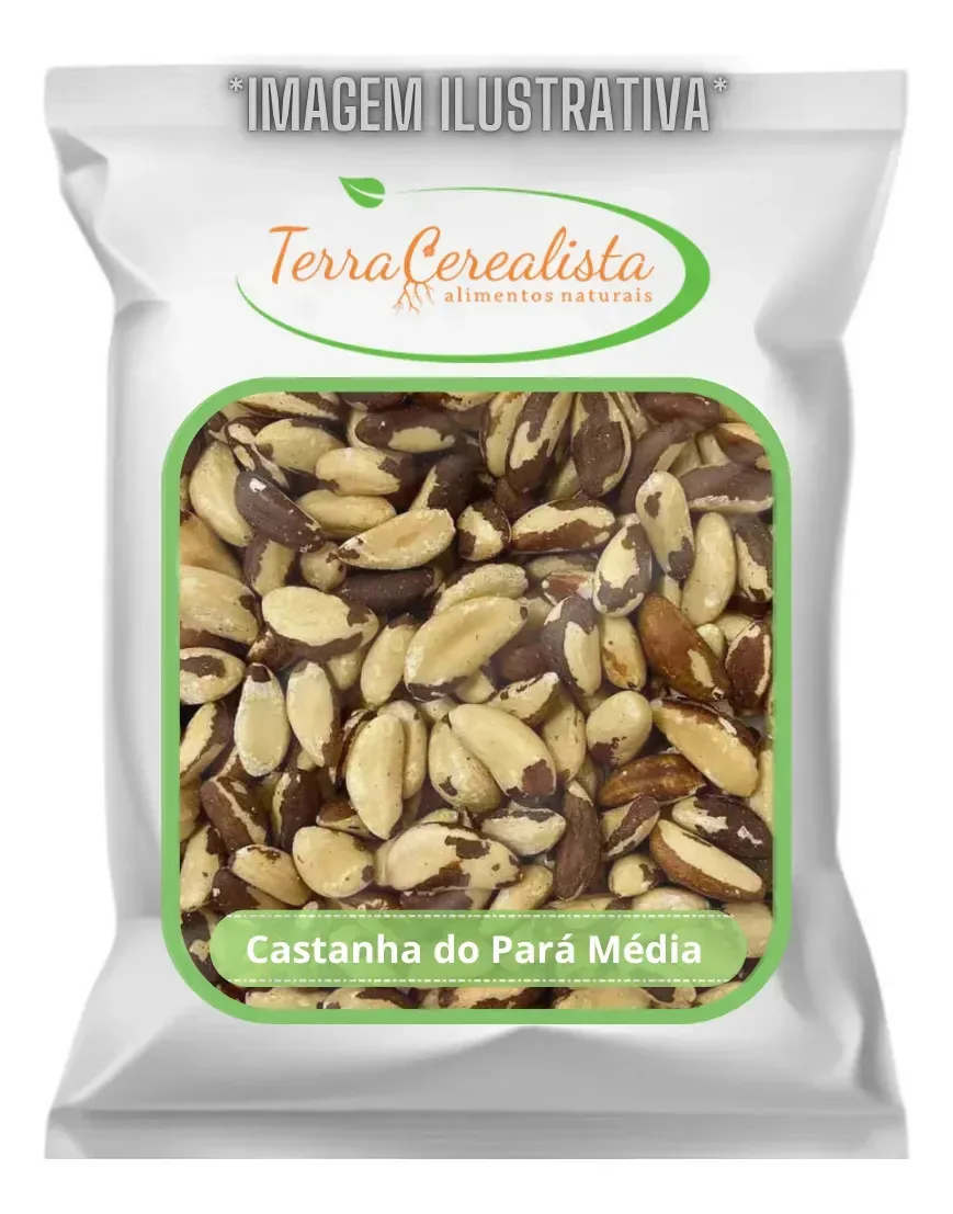 Castanha Do Pará Média A Vácuo 500g