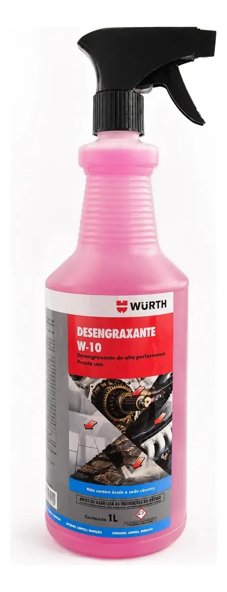 Desengraxante Industrial Alta Performance W10 1l Wurth