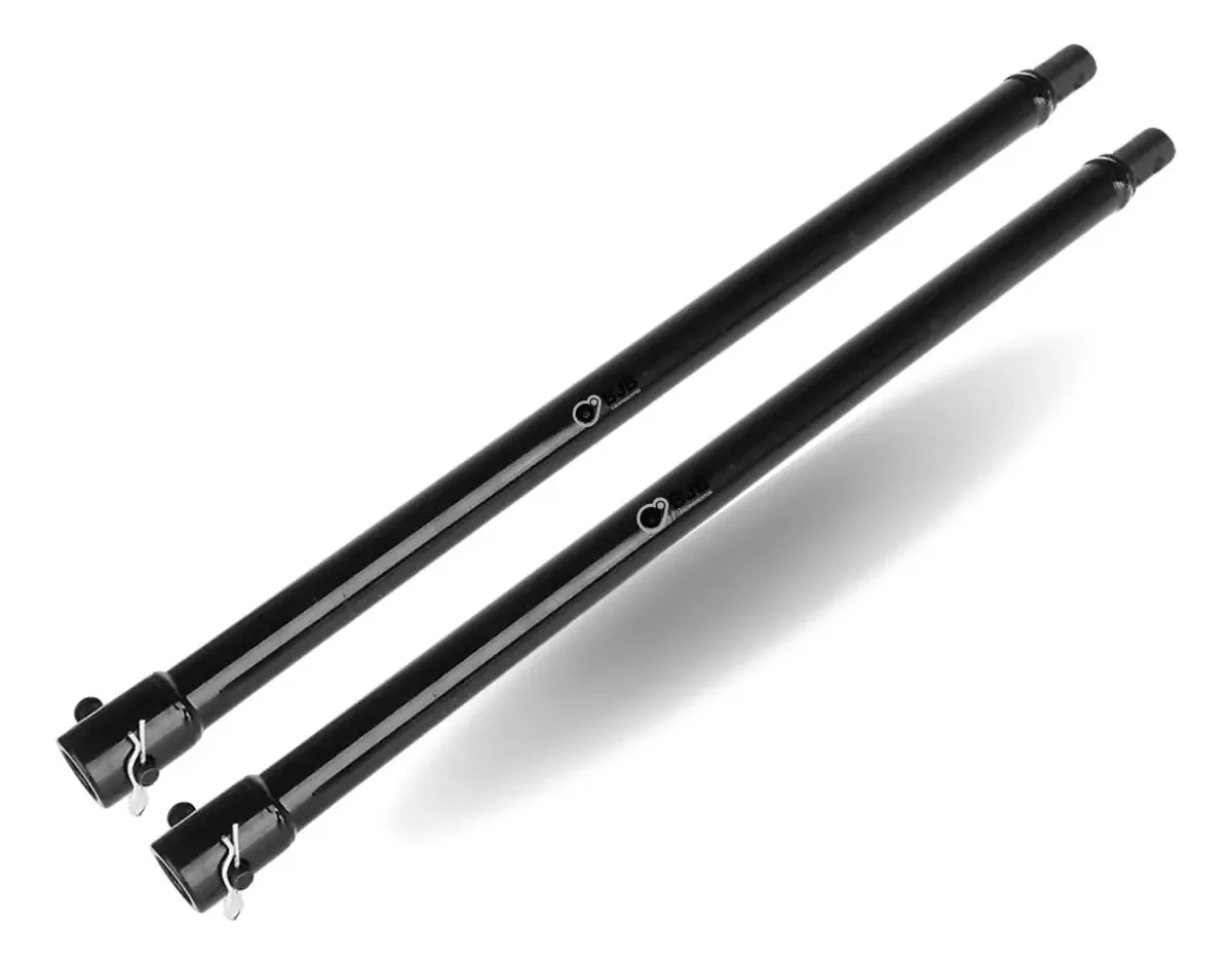2x Extensão 100cm 1 Metro P/ Perfurador De Solo