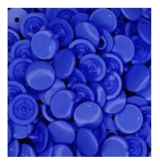 Botões De Pressão Ritas 12mm 50 Unidades Cor Azul - Royal, 29