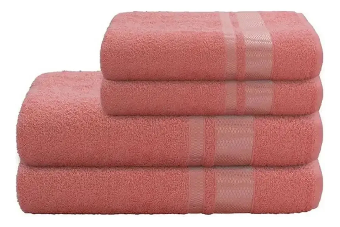 Toalha Melody Por Cor Rosto 45x70 Rosa Escuro R4782