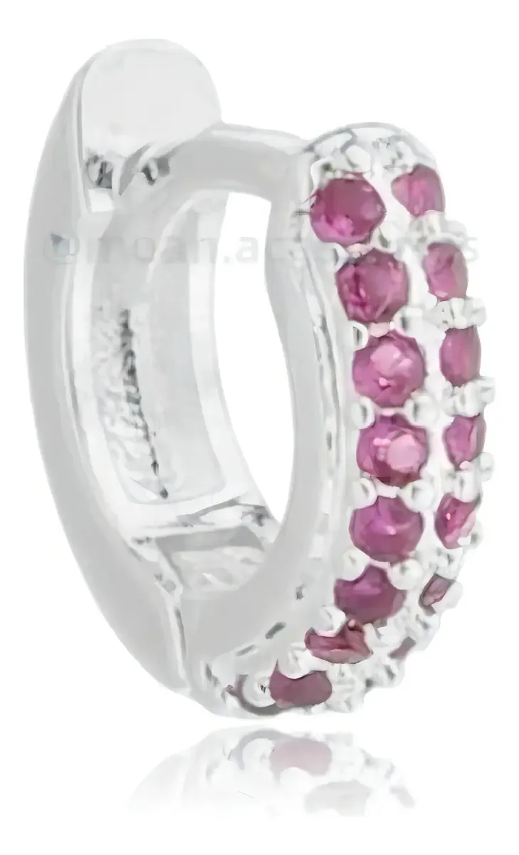 Piercing Hélix Pink - Prata