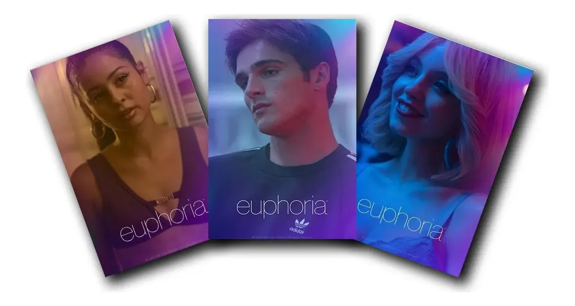 Kit 3 Placas Decorativas Quadros Série Euphoria Arte Mdf