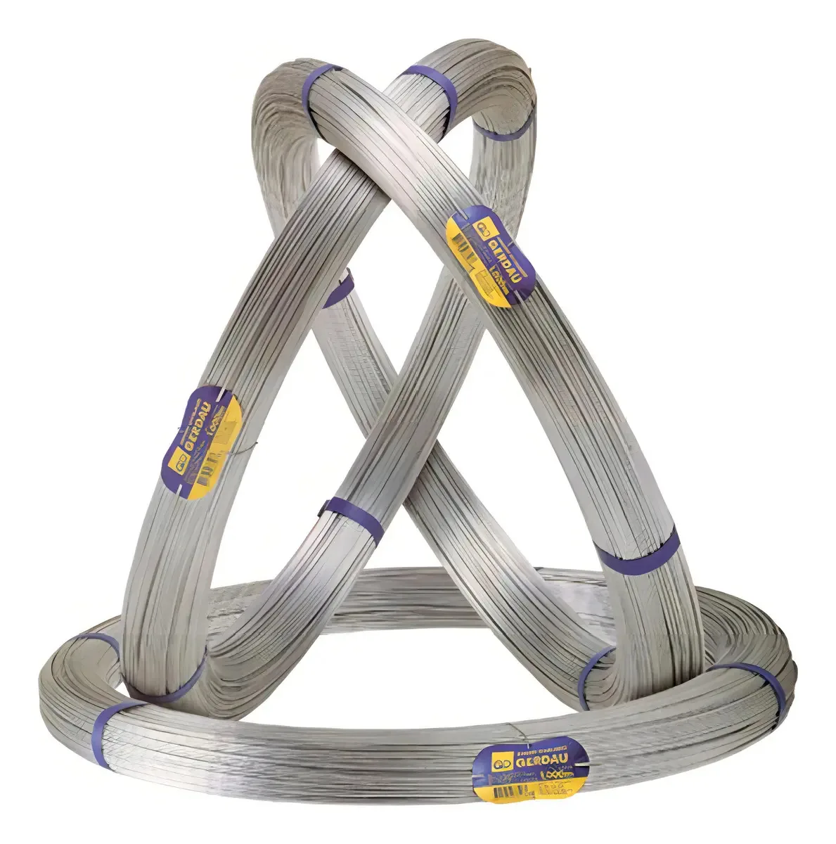 Arame Galvanizado Gerdau Ovalado 2,7 Mm, 1250 Metros