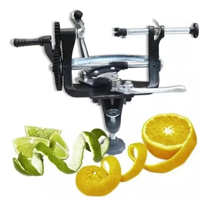 Descascador De Laranjas Máquina De Descascar Frutas Limão Cor Preto