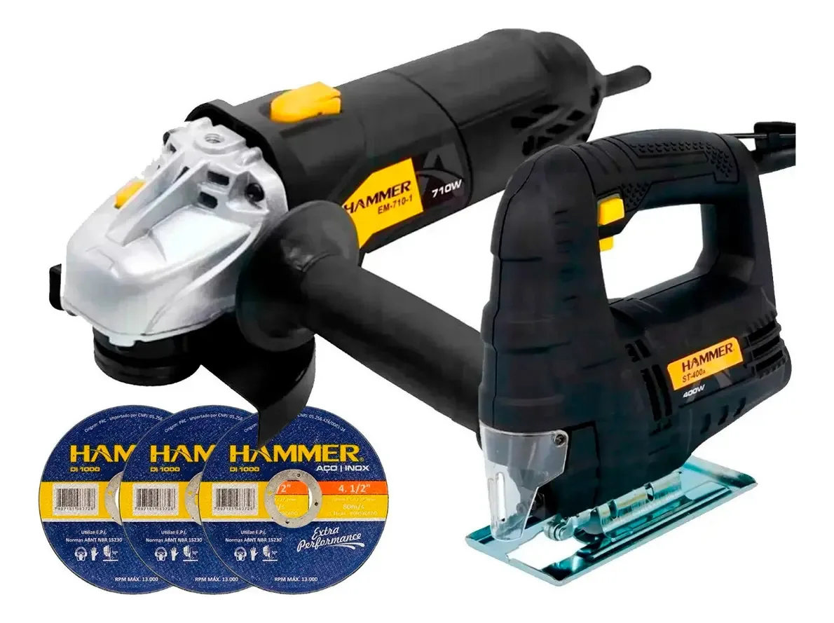 Serra Tico Tico 400 Watts St400 Hammer + Esmerilhadeira