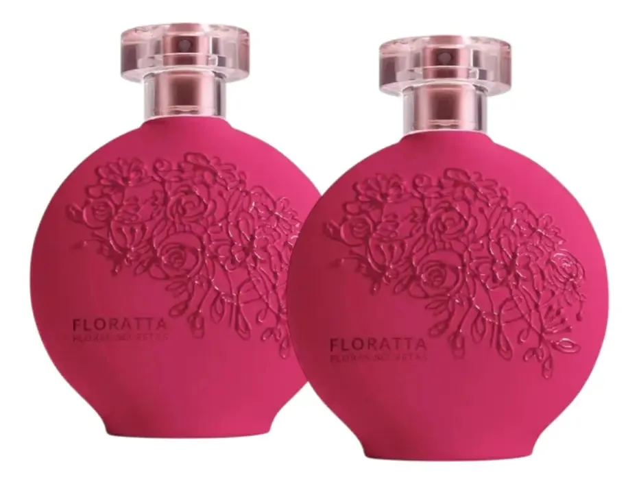 2 Perfumes Floratta Flores Secretas Colônia 75ml Boticário