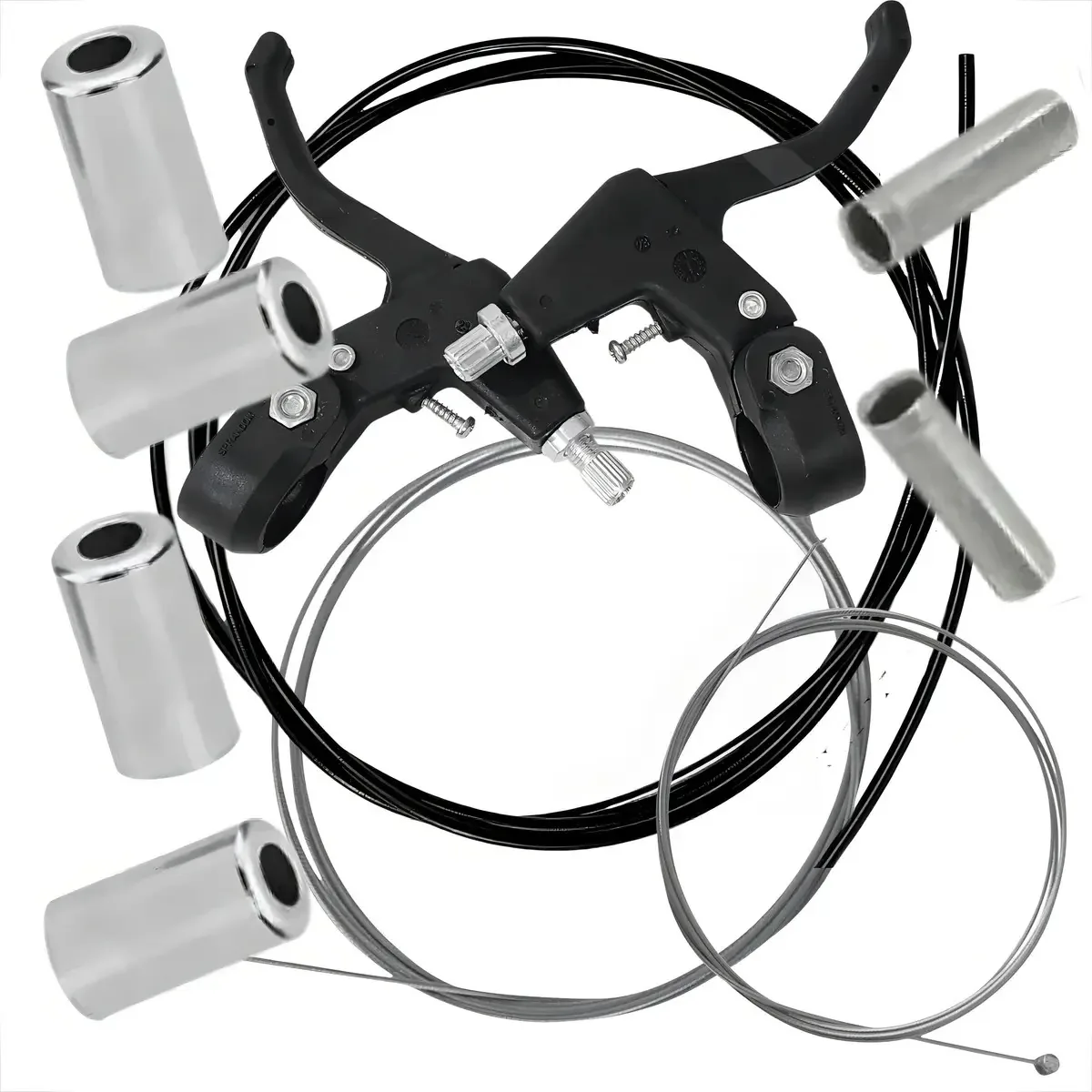 Kit Manete de Freio Paco para Bicicleta com Cabo