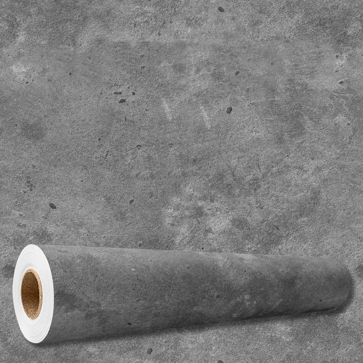 Adesivo Decorativo 5 Mts Papel Parede Cimento Queimado Escuro Sala Escritório Quarto