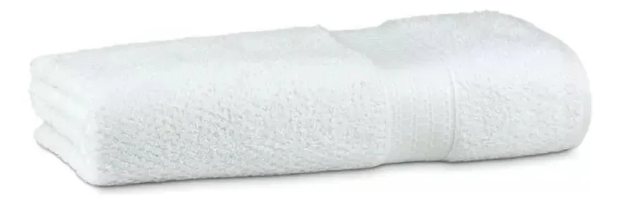 Jogo Toalhas Banho E Rosto Felpuda Gigante Natural Buettner Cor Branco