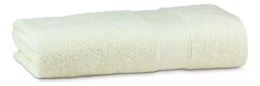 Jogo Toalhas Banho E Rosto Felpuda Gigante Natural Buettner Cor Pérola