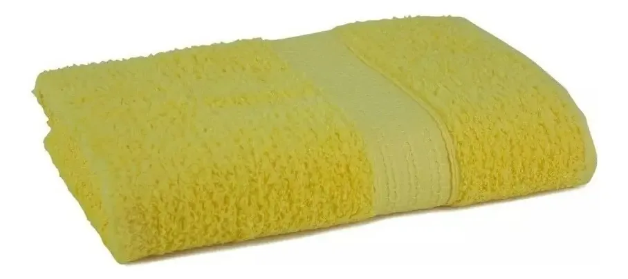 Jogo Toalhas Banho E Rosto Felpuda Gigante Natural Buettner Cor Oro