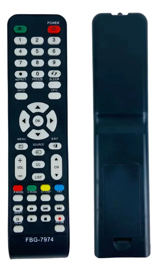 Controle Remoto Fbg-7974 Para Tv