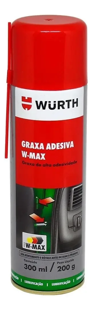 Graxa Adesiva Spray W-wax 300ml Wurth