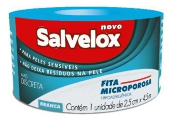 Espar Micropore Salvelox 2.5cm X 4.5m Branco