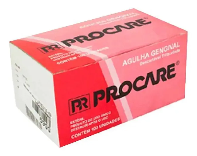 Agulha Gengival Longa 27g - Procare