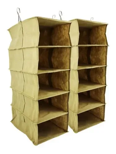 Organizador Para Roupa E Sapatos 10 Nichos Prateleira Tnt