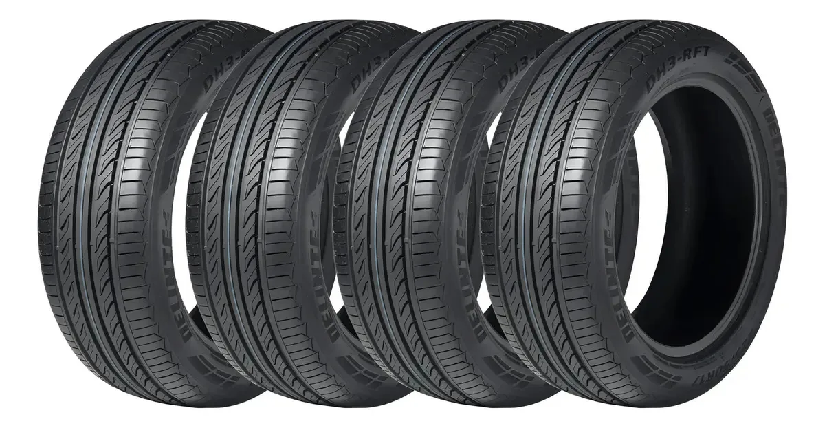 Kit 4 Pneus Delinte DH3 Run Flat 225/50R17 para Carro e SUV