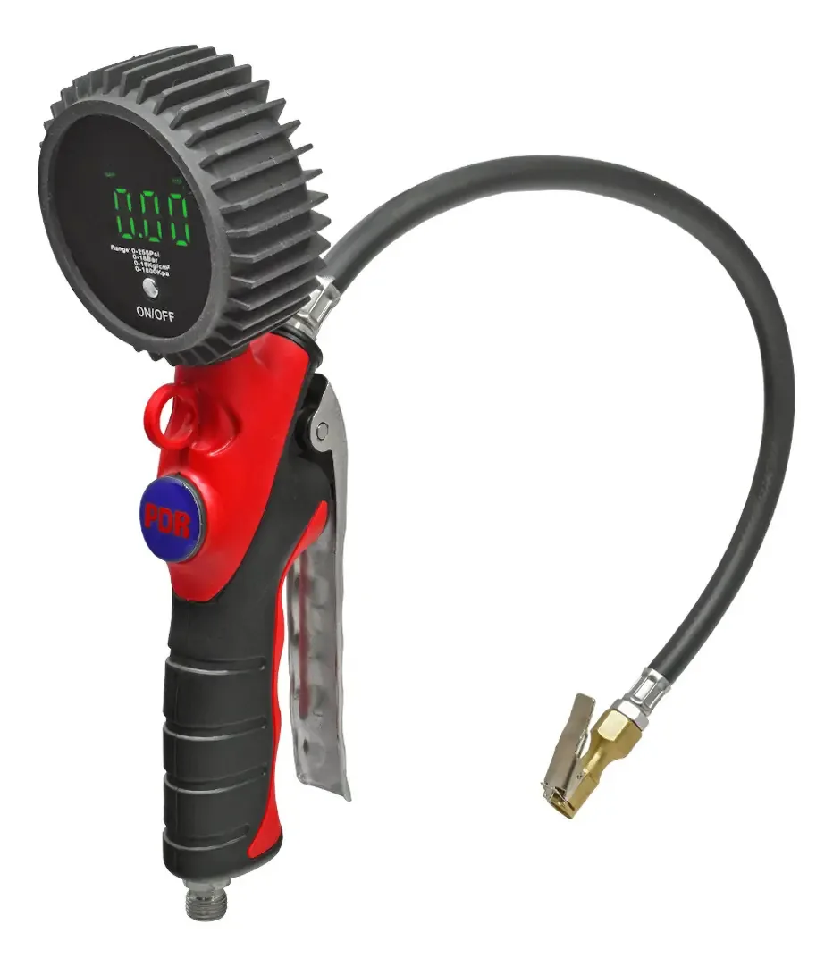 Calibrador De Pneus Digital Borracharia Veicular Pro-222 Pdr