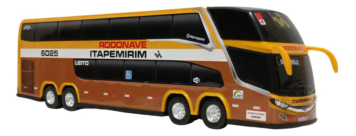 Brinquedo Ônibus Itapemirim Rodonave 2 Andares