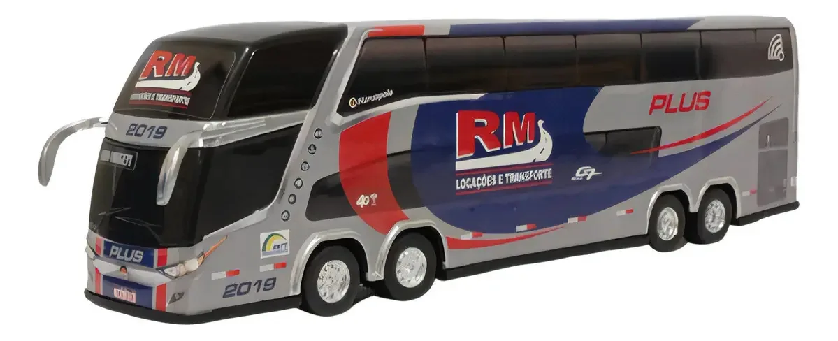 Carrinho Ônibus Em Miniatura Rm 1800 Dd G7