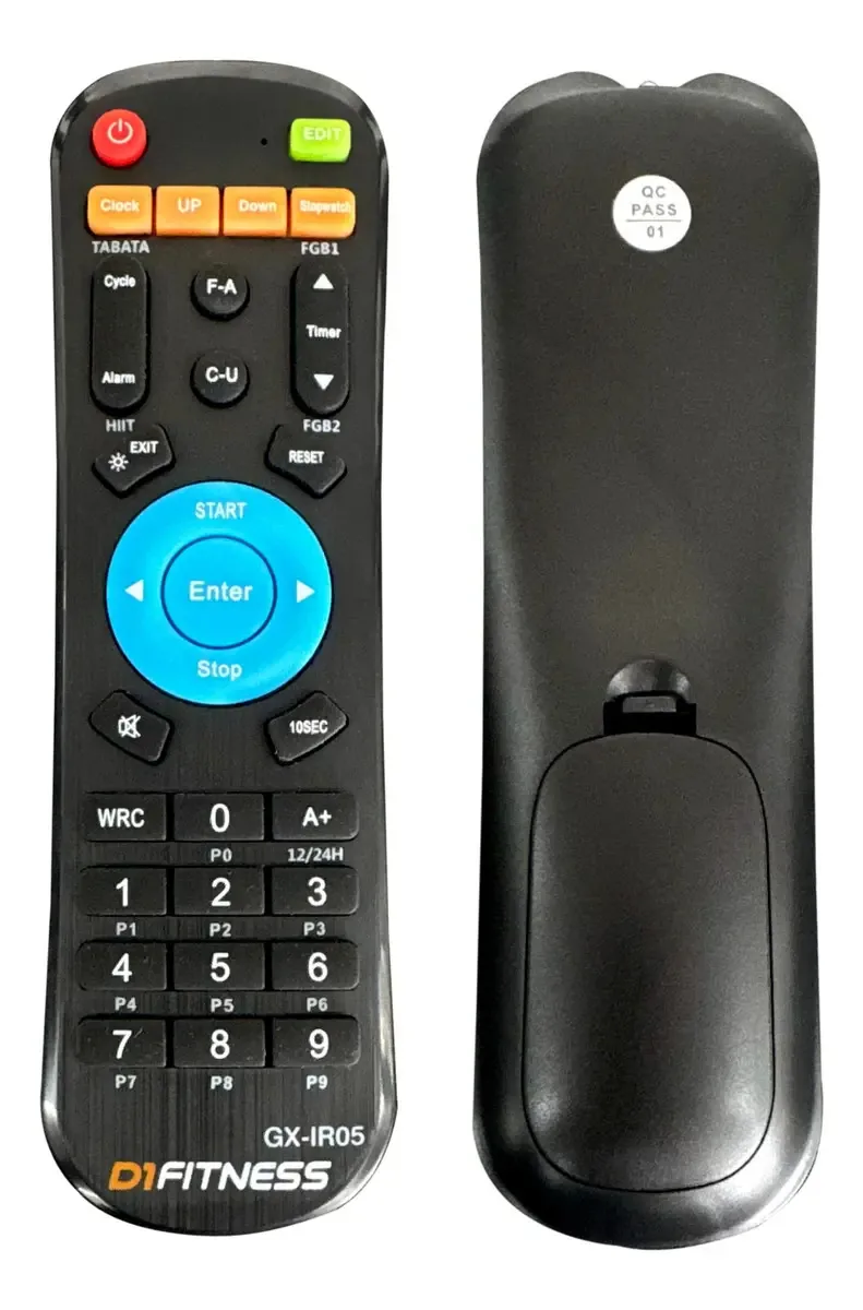 Controle Remoto - Timer 6 Digitos Azul E Vermelho