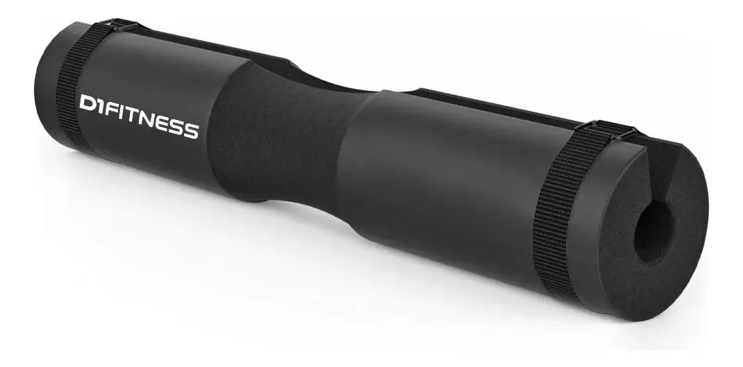 Almofada Para Barra Para Agachamentos Hip Thrusts D1fitness Cor Preto