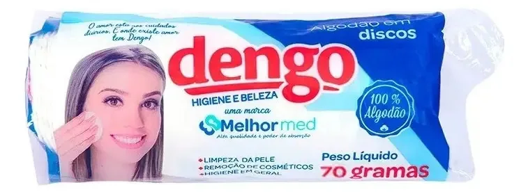 Algodao Hidrofilo 70g Disco De