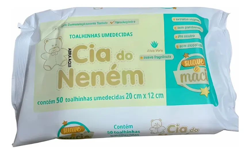 Toalhas Umedecidas Melhormed Lenços Umedecidos 50 Und 50 U