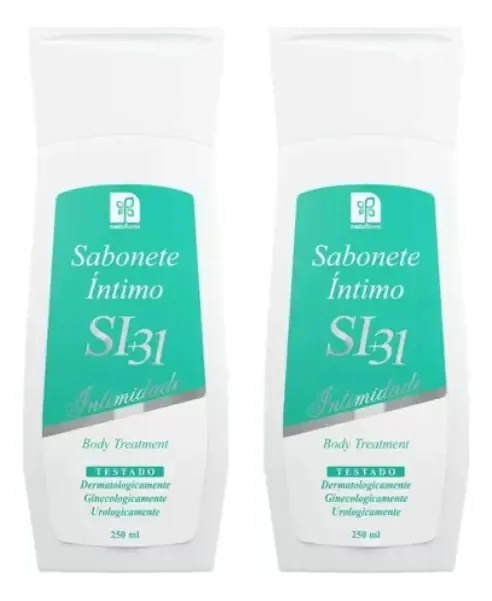 2x Sabonete Tratamento Partes Intima E Corrimento Íntimo Si31 Body Treatment