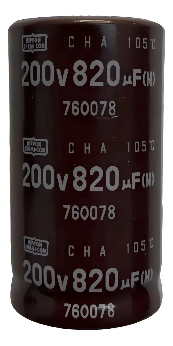 Capacitor Eletrolítico 820uf 200v para Manutenção de Equipamentos SIMOKIT